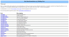 Desktop Screenshot of lists.linuxfoundation.org